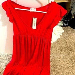 Francesca’s red dress NWT